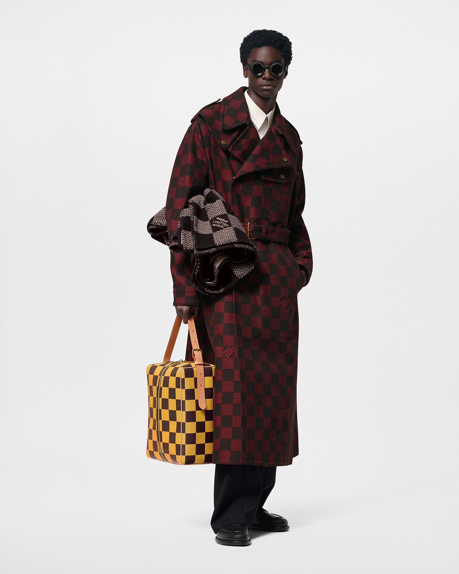 Mantel im Utility-Stil mit Damier-Motiv - Ready to Wear | LOUIS 