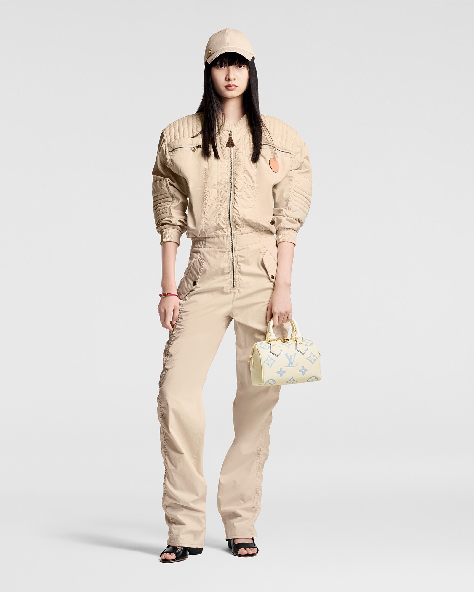 Speedy 20 mit Schulterriemen Monogram Empreinte Leder 