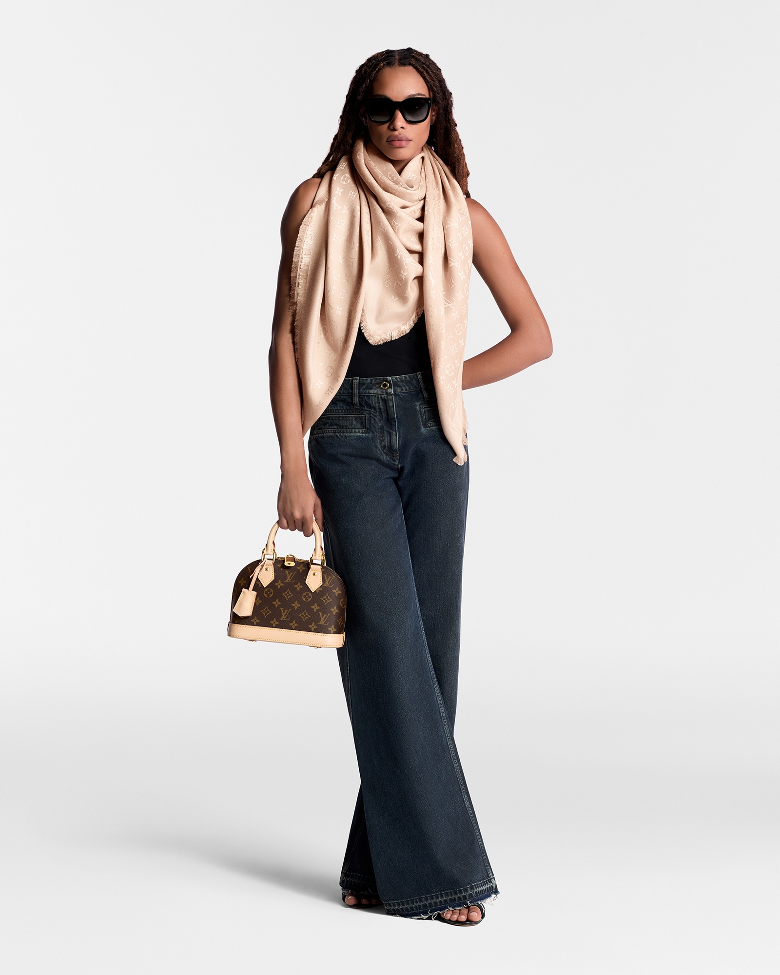 Wolltuch für Damen als kleines Weihnachtsgeschenk | LOUIS VUITTON 