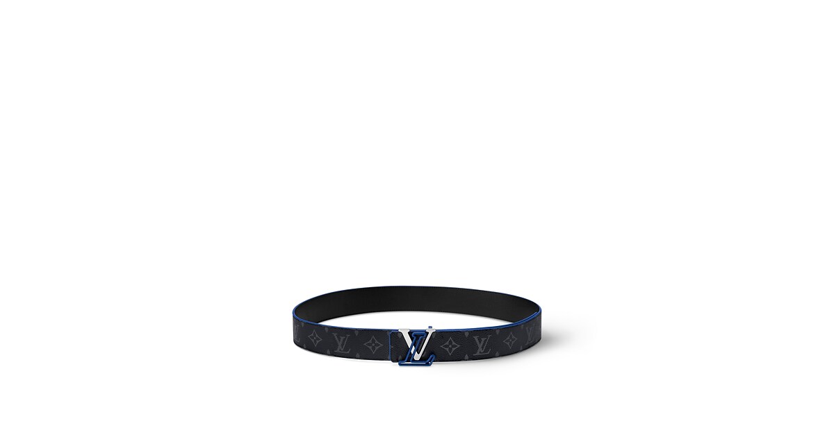 LV Line Wendegürtel 40 mm Monogram Eclipse Canvas - Accessoires 