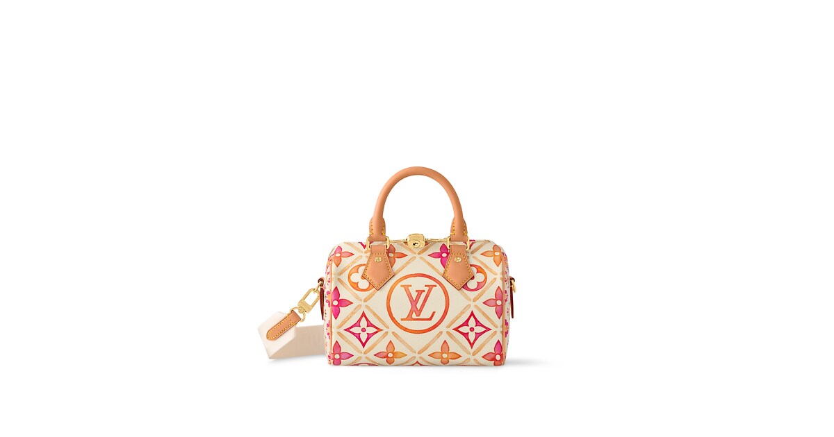 Speedy 20 mit Schulterriemen Autres Toiles Monogram - Handtaschen 