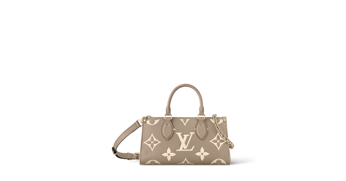 OnTheGo East West Monogram Empreinte Bicolor Leder - Handtaschen 