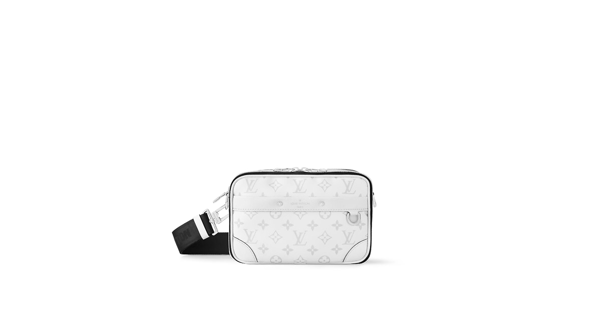 Alpha Messenger Tasche Taigarama Damen Handtaschen LOUIS VUITTON