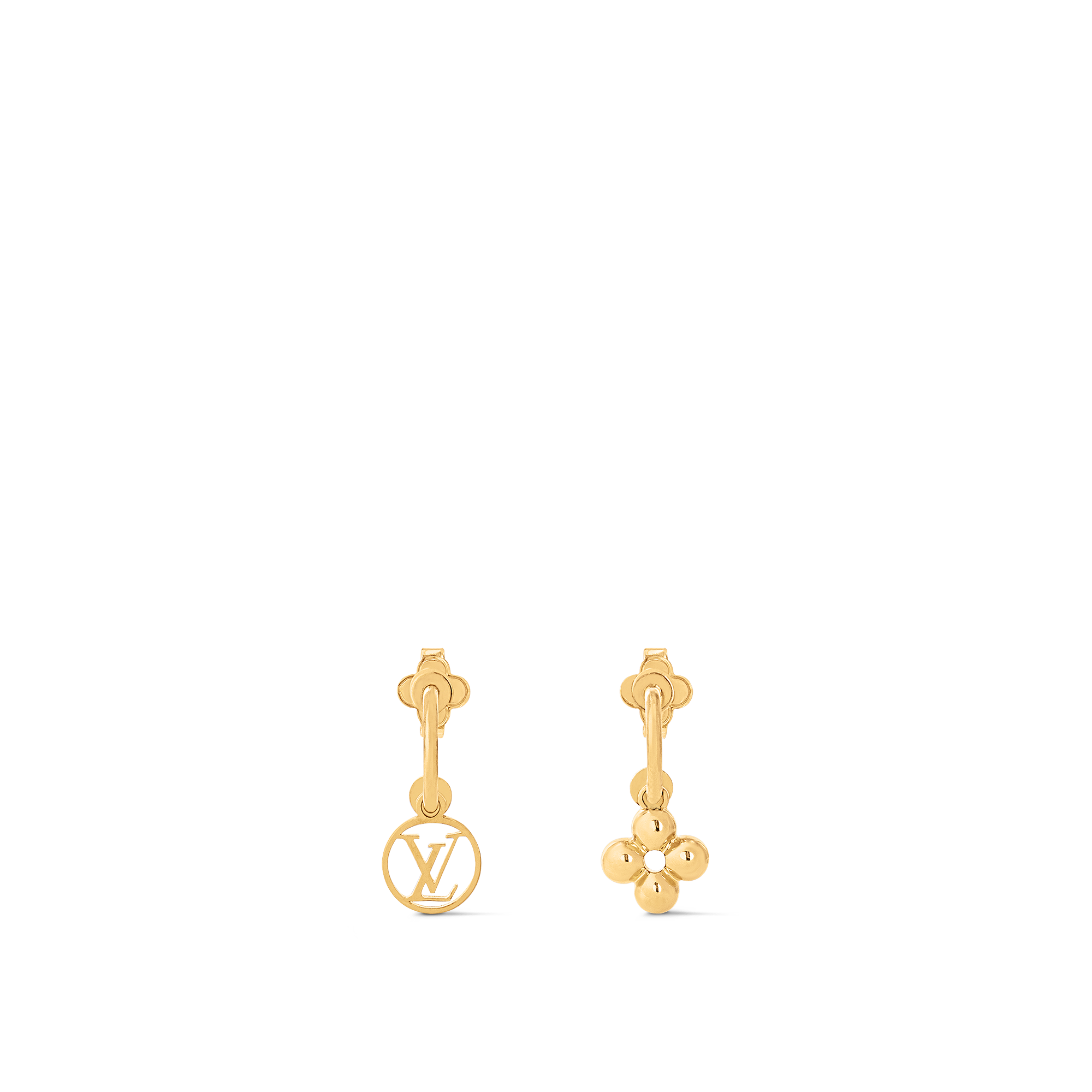 louis vuitton mismatched earrings