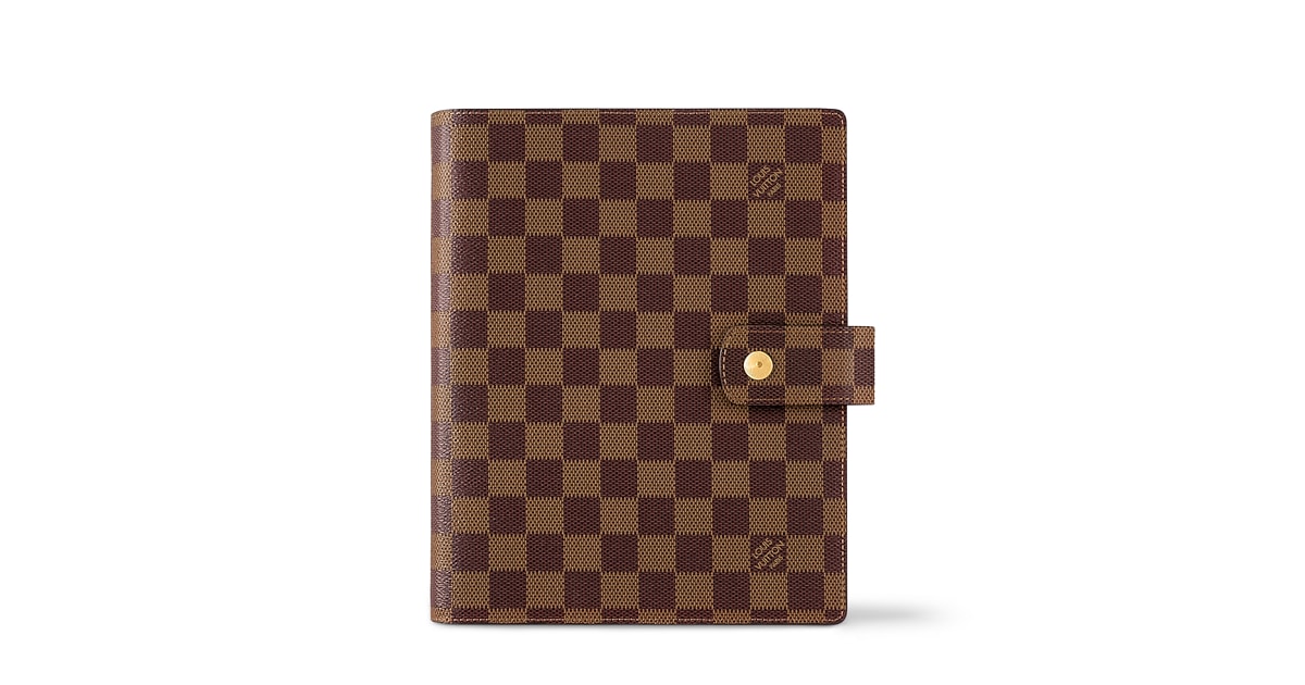 Agenda fonctionnel GM Damier Ebene Canvas Lederwaren