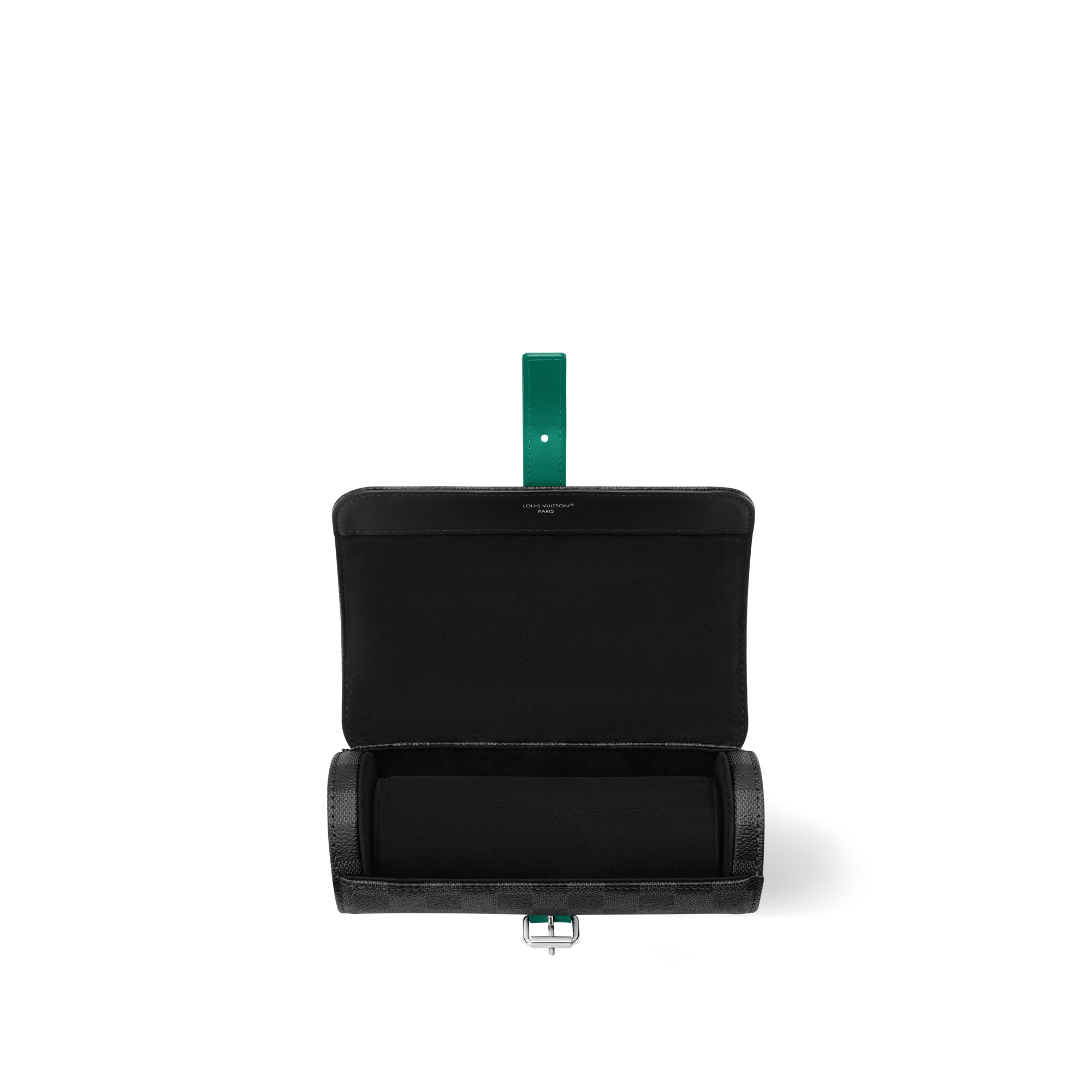 3 Watch Case Damier Graphite Canvas Herren Reisegepäck Reiseaccessoires | LOUIS VUITTON (Zoom)