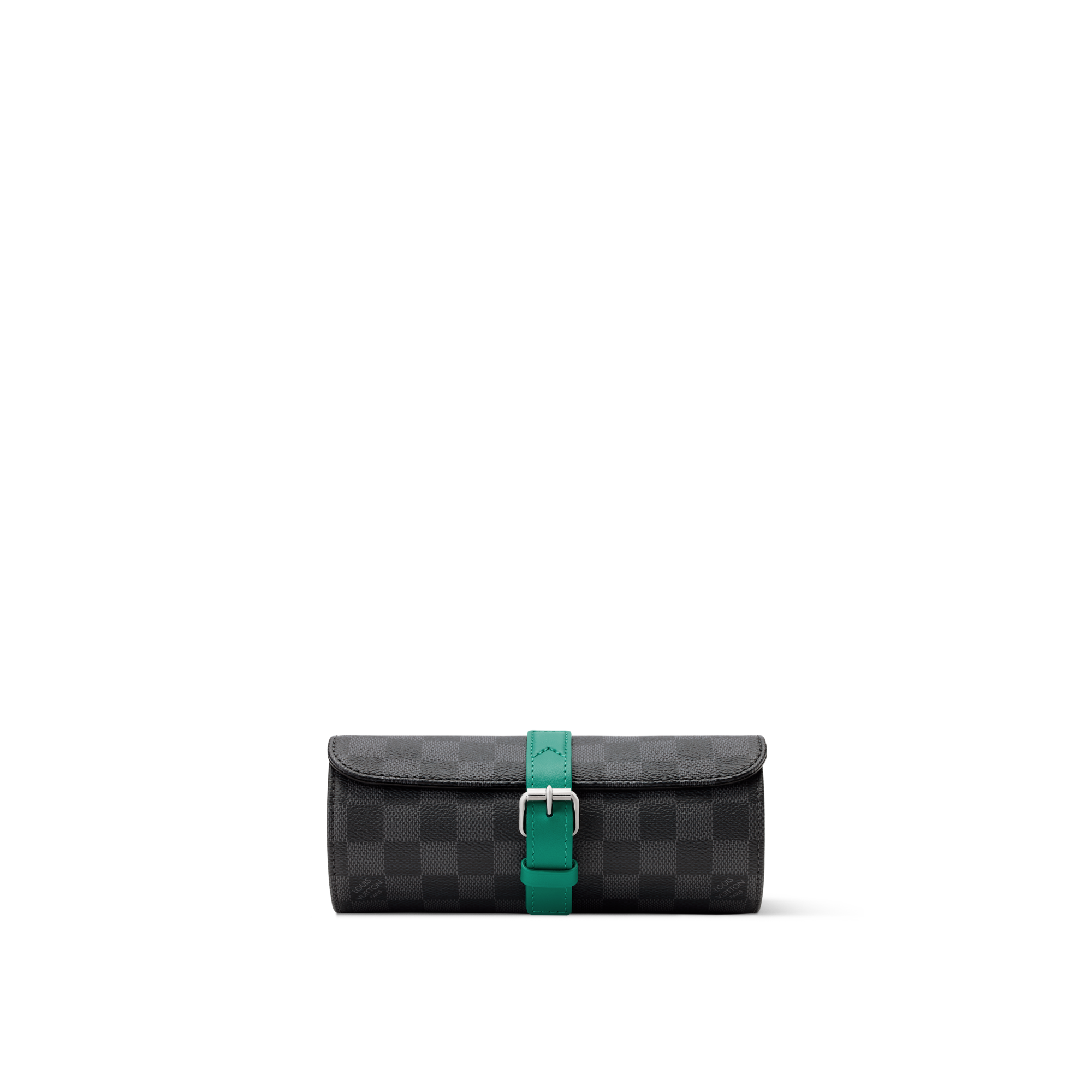 3 Watch Case Damier Graphite Canvas Herren Reisegepäck Reiseaccessoires | LOUIS VUITTON (Zoom)