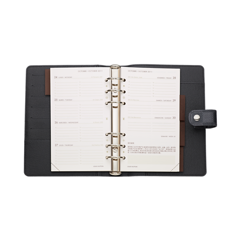 Agenda fonctionnel MM Damier Graphite Canvas Trunks, Reisen und Wohnen Bücher und Schreibaccessoires Stiftetuis, Notizbücher und Agenden | LOUIS VUITTON (Zoom)