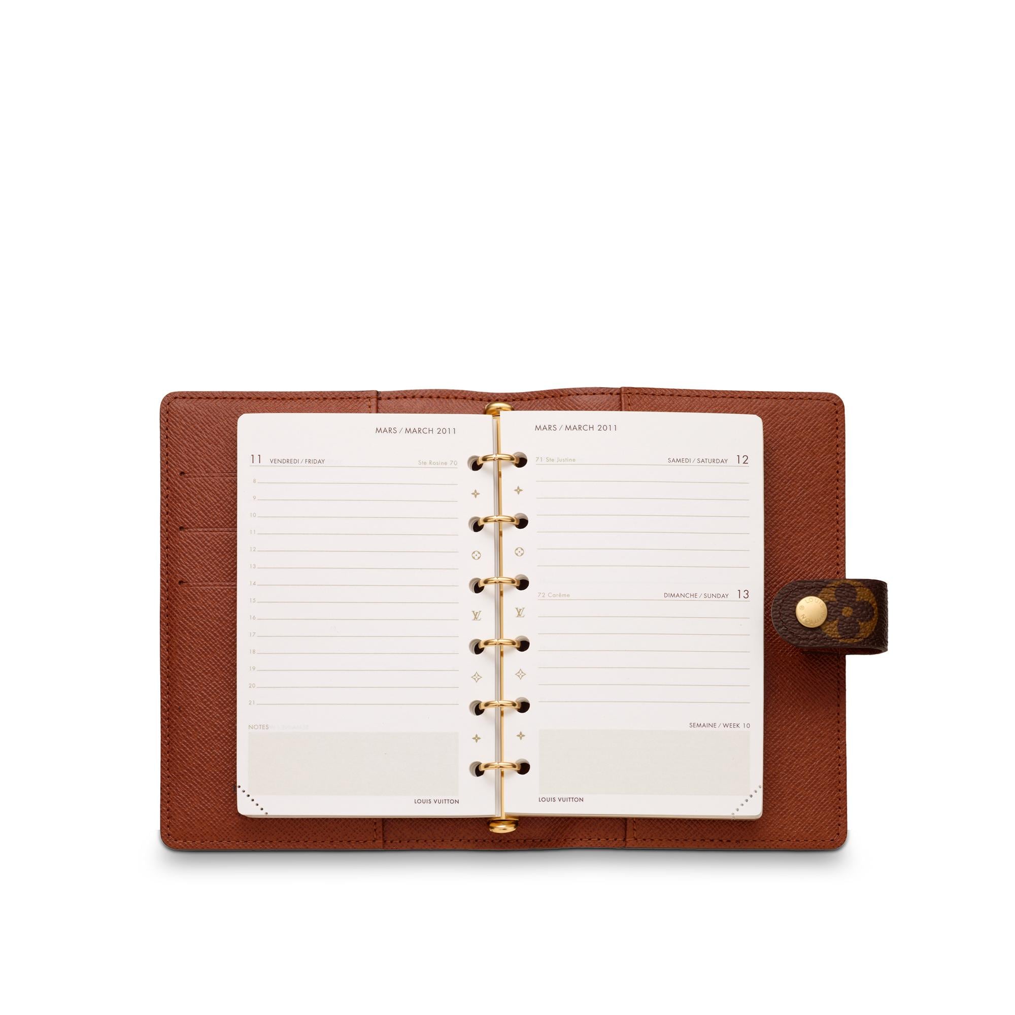 Agenda fonctionnel PM Monogram Canvas Trunks, Reisen und Wohnen Bücher und Schreibaccessoires Stiftetuis, Notizbücher und Agenden | LOUIS VUITTON (Zoom)