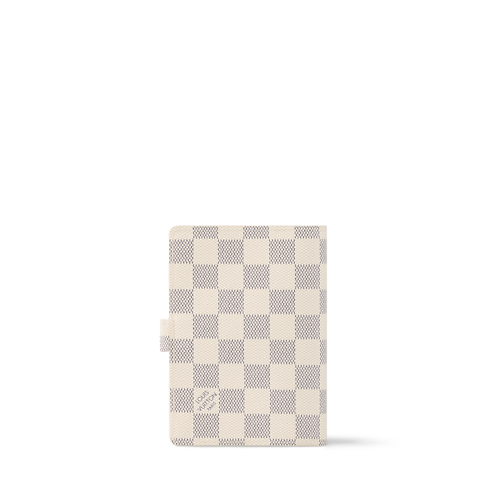 Agenda fonctionnel PM Damier Azur Canvas Taschen und Kleinlederwaren Lederwaren Personalisierung } | LOUIS VUITTON (Zoom)