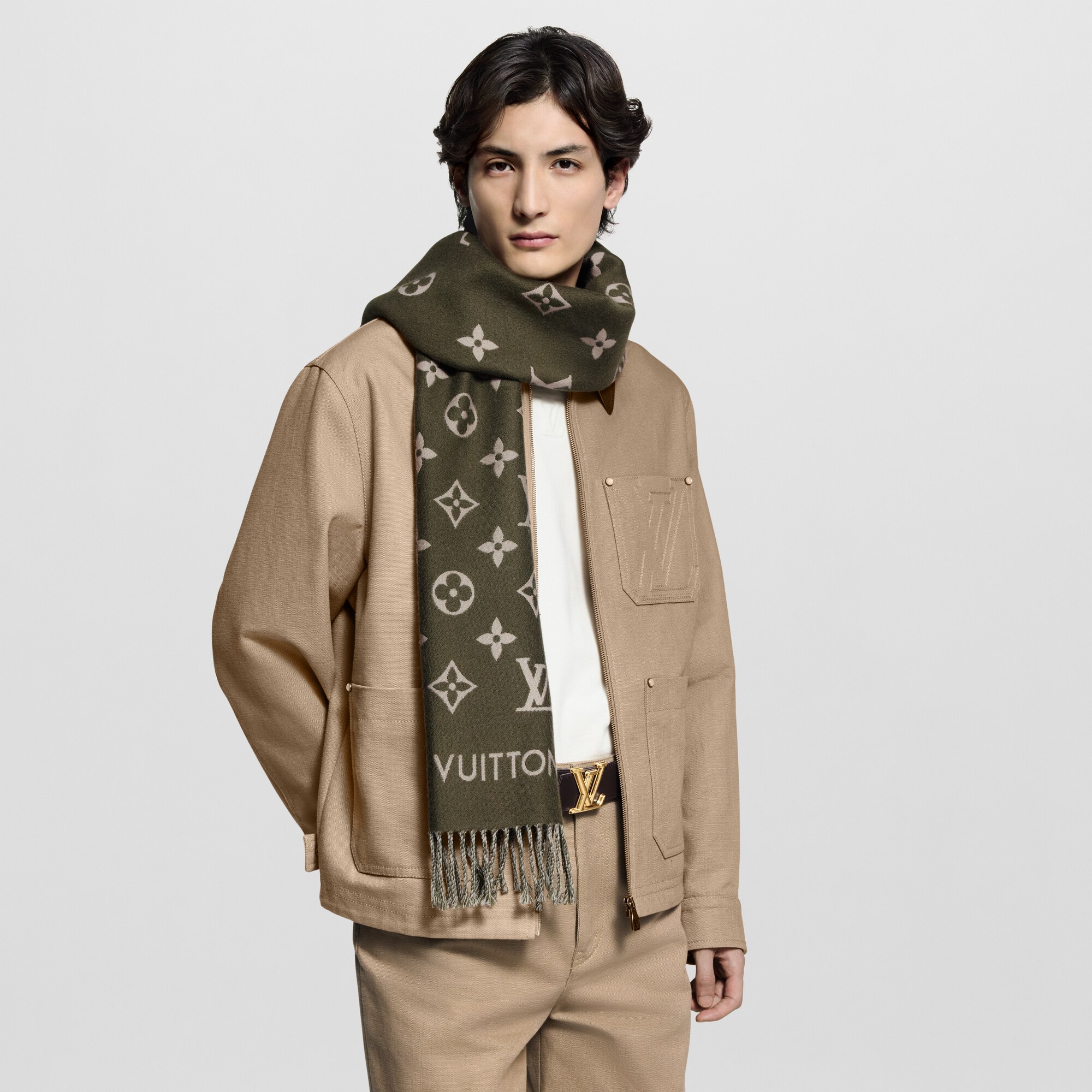 All About Monogram Schal S00 Herren Accessoires Schals | LOUIS VUITTON (Zoom)