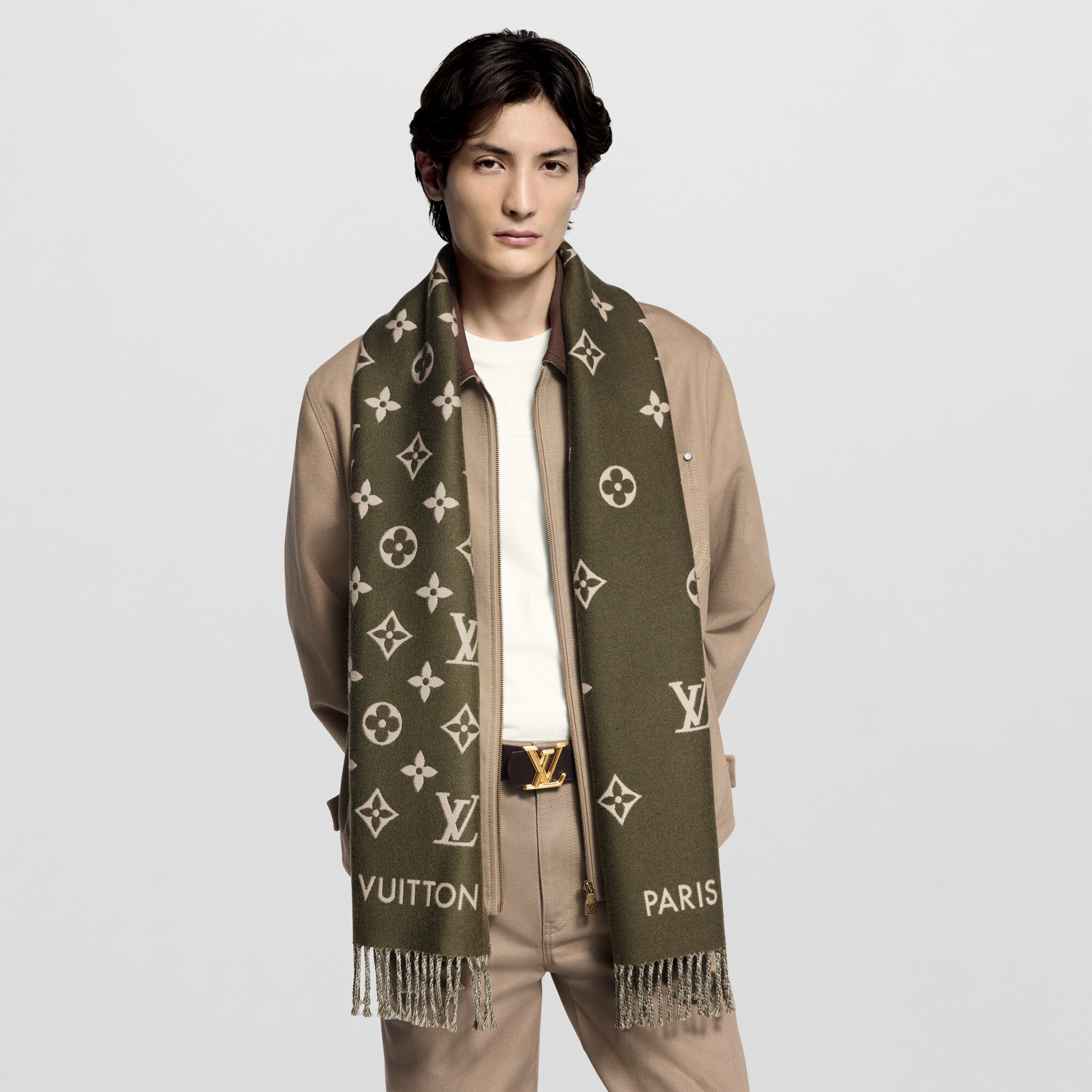 All About Monogram Schal S00 Herren Accessoires Schals | LOUIS VUITTON (Zoom)
