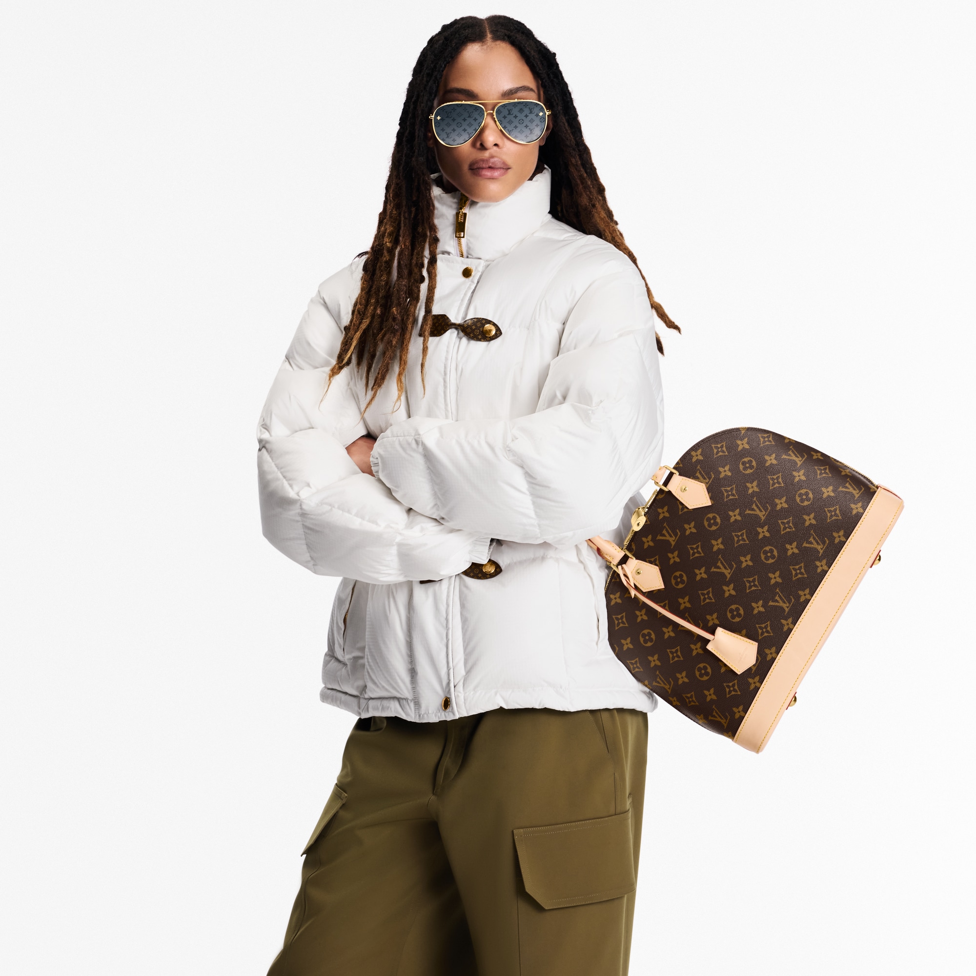 Alma MM Monogram Canvas Damen Handtaschen Alle Handtaschen | LOUIS VUITTON (Zoom)