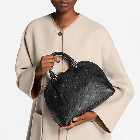 Alma PM Monogram Empreinte Leder Taschen und Kleinlederwaren Damen Handtaschen LV Ikonen | LOUIS VUITTON (Zoom)