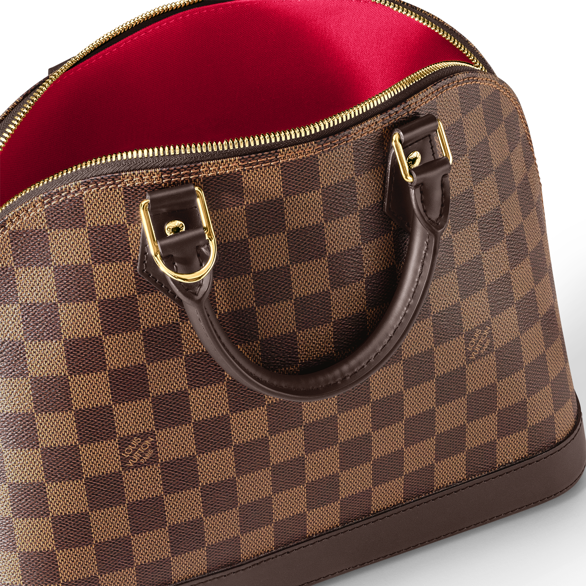 Alma PM Damier Ebene Canvas Damen Handtaschen Alle Handtaschen | LOUIS VUITTON (Zoom)