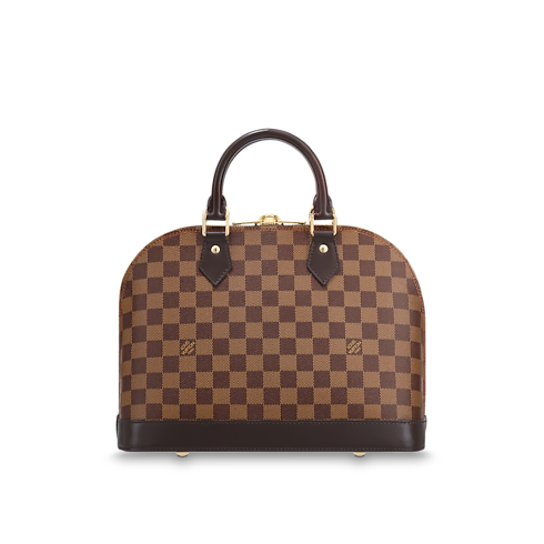 Alma PM Damier Ebene Canvas Damen Handtaschen Alle Handtaschen | LOUIS VUITTON (Zoom)