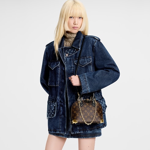 Alma Trunk BB Monogram Canvas Taschen und Kleinlederwaren Damen Handtaschen LV Ikonen | LOUIS VUITTON (Zoom)