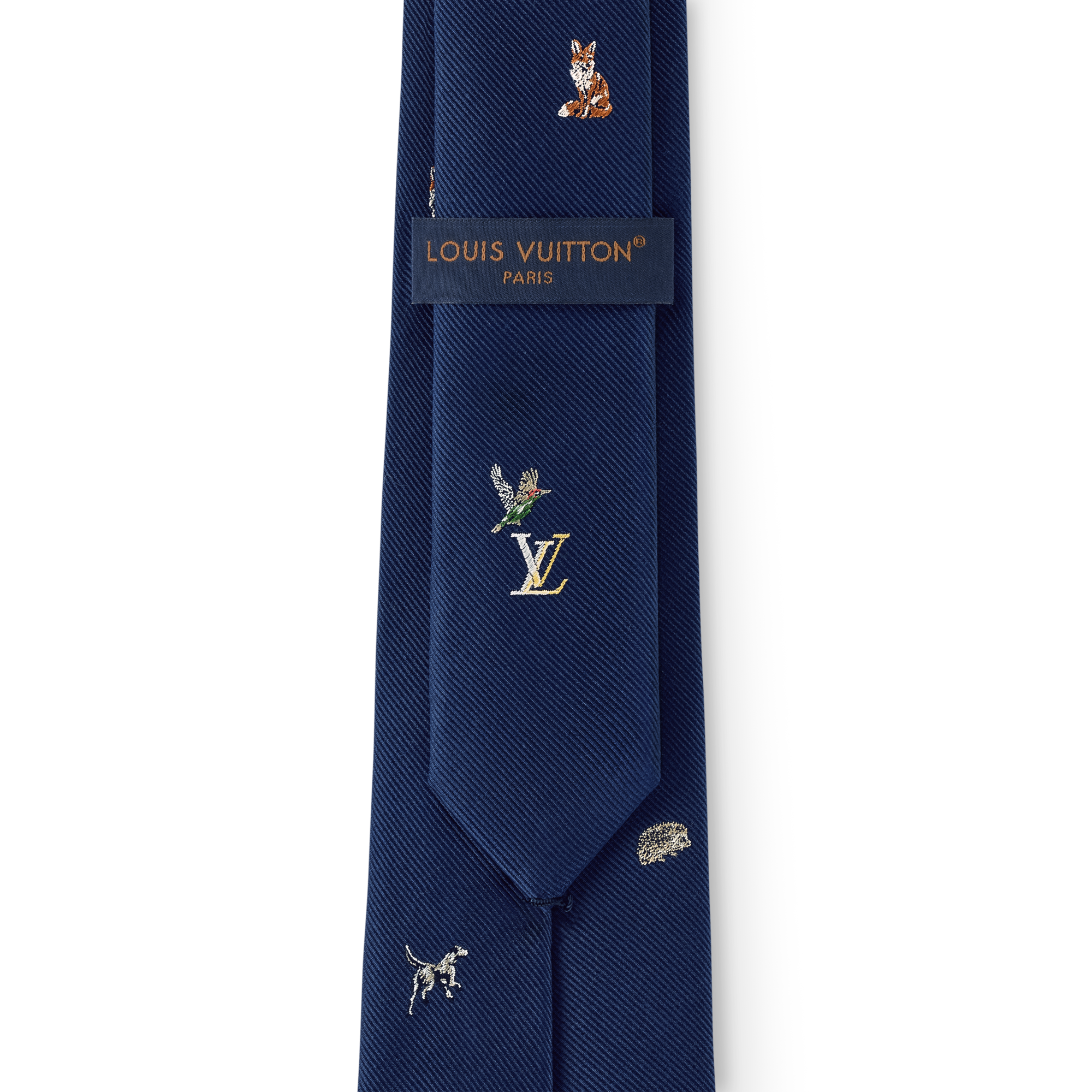 Animal Blason Krawatte S00 Herren Accessoires Krawatten und Einstecktücher  | LOUIS VUITTON (Zoom)