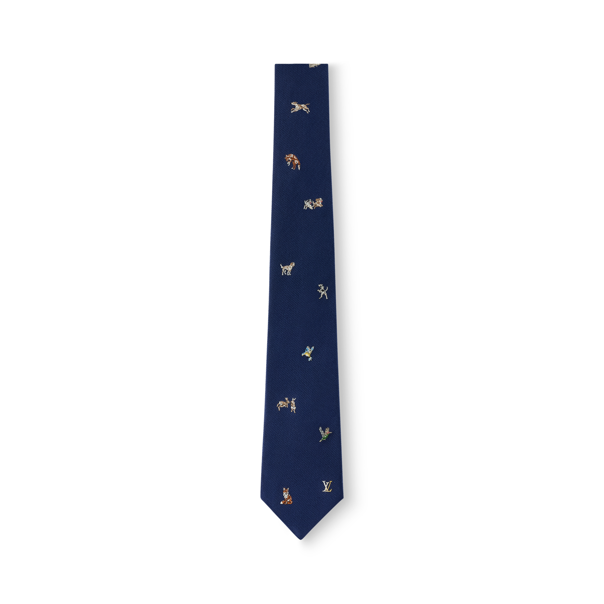 Animal Blason Krawatte S00 Herren Accessoires Krawatten und Einstecktücher  | LOUIS VUITTON (Zoom)