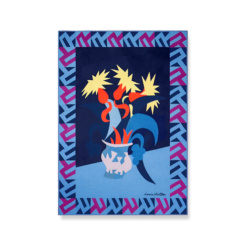 Animali Fantastici Flowers Decke Trunks, Reisen und Wohnen Wohnen und Art of Dining Wohntextilien | LOUIS VUITTON (Zoom)