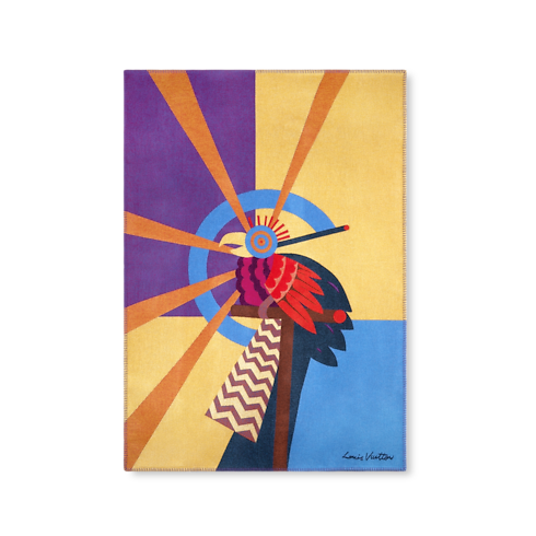 Animali Fantastici Parrot Decke Trunks, Reisen und Wohnen Wohnen und Art of Dining Wohntextilien | LOUIS VUITTON (Zoom)