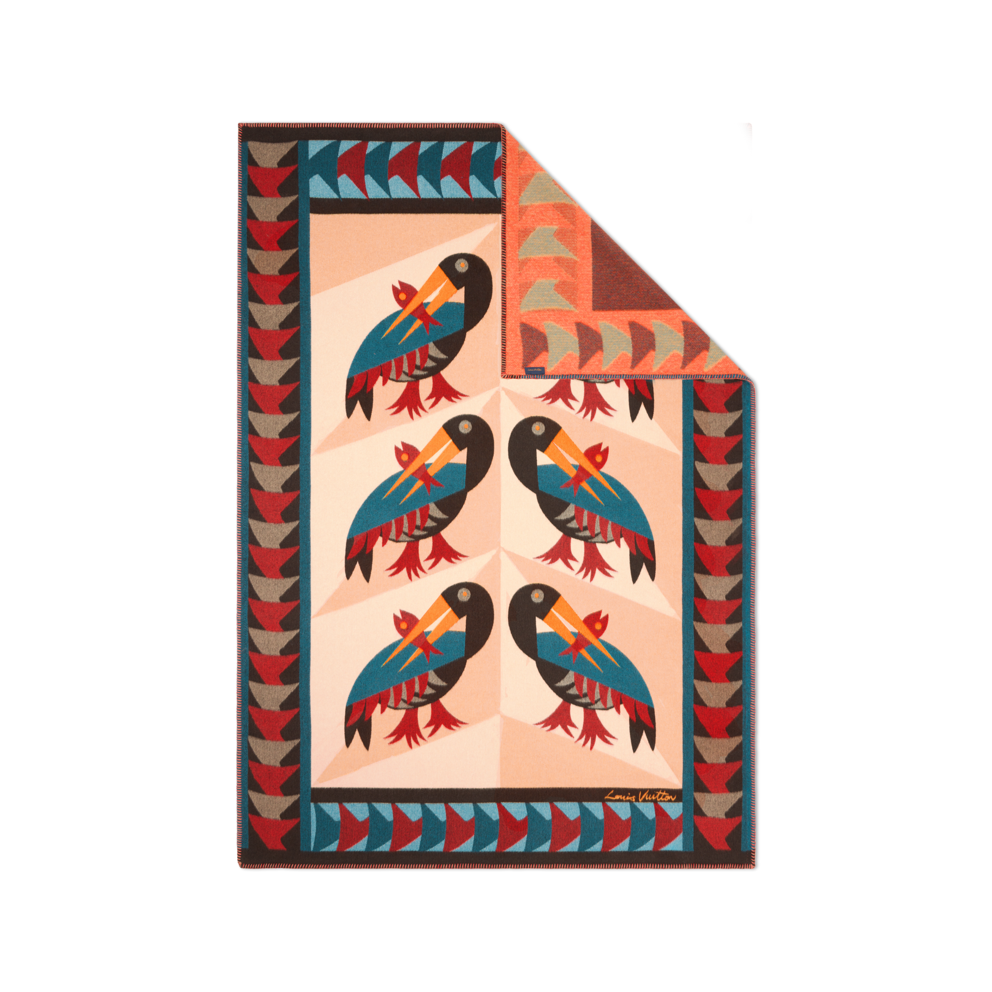 Animali Fantastici Pelican Decke  Trunks, Reisen und Wohnen Wohnen und Art of Dining Wohntextilien | LOUIS VUITTON (Zoom)