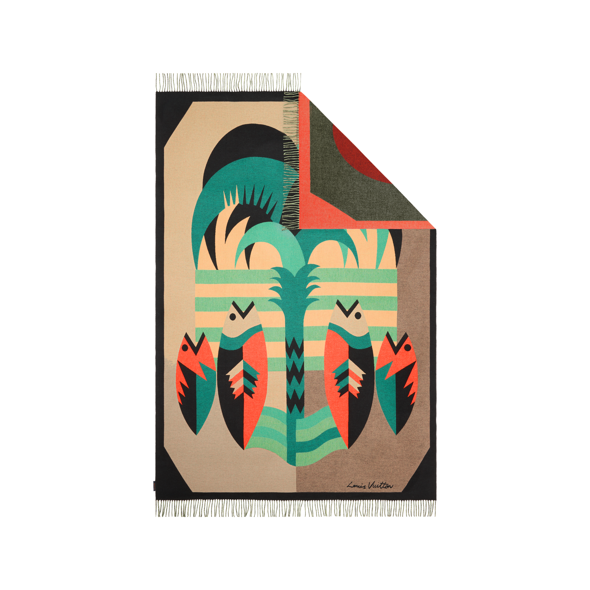 Animali Fantastici Tree Decke  Trunks, Reisen und Wohnen Wohnen und Art of Dining Wohntextilien | LOUIS VUITTON (Zoom)