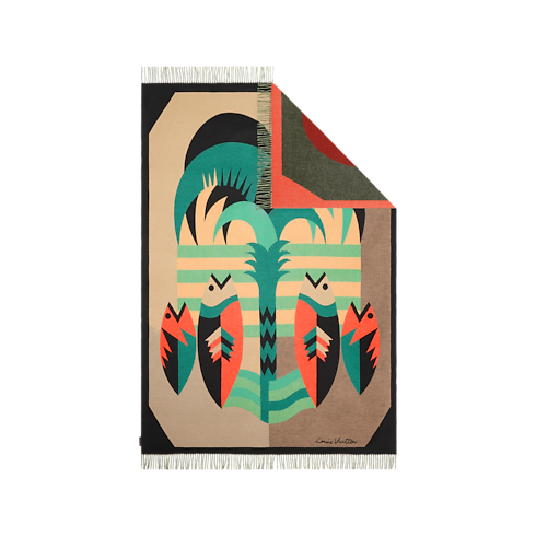 Animali Fantastici Tree Decke Trunks, Reisen und Wohnen Wohnen und Art of Dining Wohntextilien | LOUIS VUITTON (Zoom)