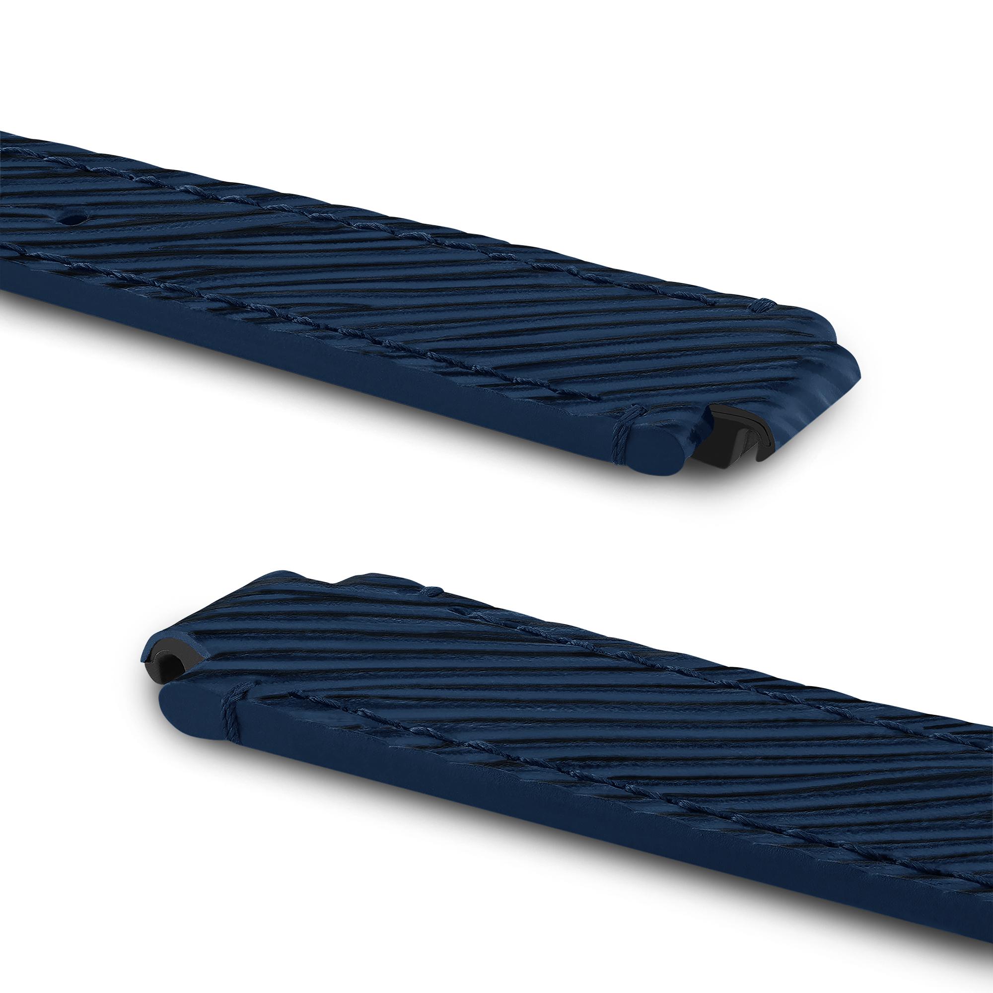 Armband in rotem Tambour Epi Leder  Uhren Uhrenkollektionen Uhrenarmbänder | LOUIS VUITTON (Zoom)