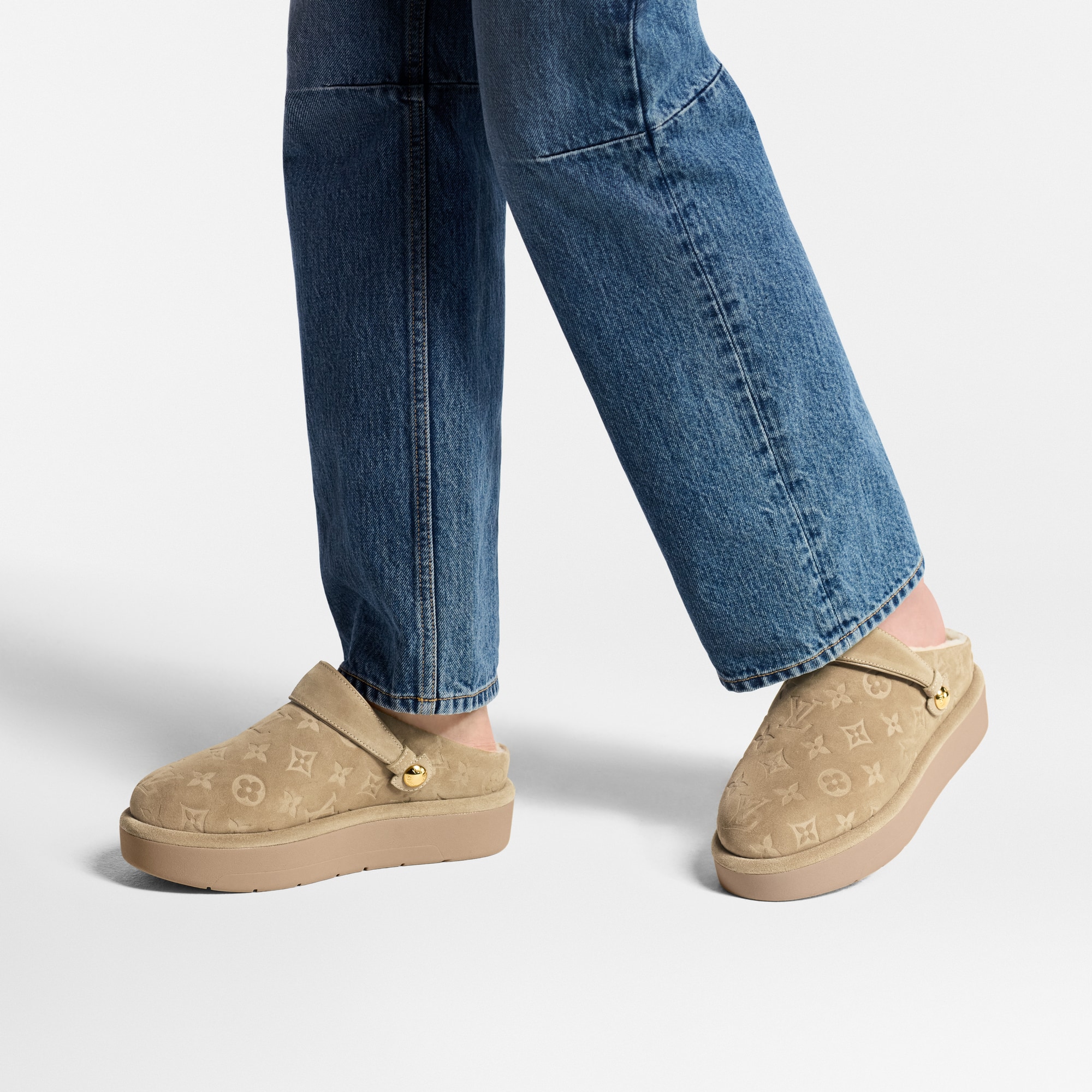 Aspen Clog mit Plateausohle  Damen Schuhe Pantoletten | LOUIS VUITTON (Zoom)