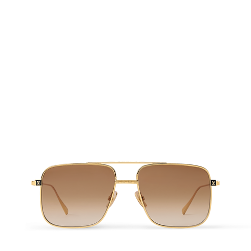 Attitude Light Large Pilot Sonnenbrille S00 Herren Accessoires Brillen | LOUIS VUITTON (Zoom)