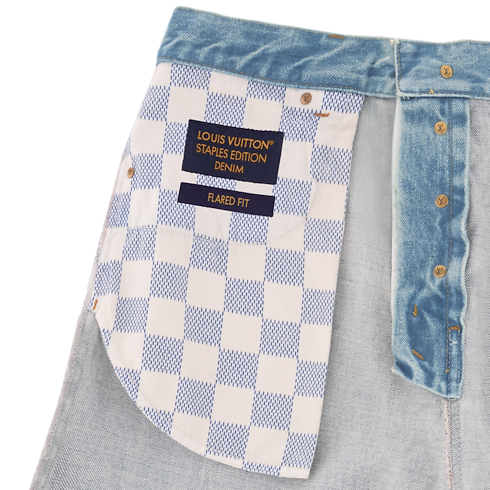Ausgestellte Hose aus Denim  Herren Ready to Wear Denim | LOUIS VUITTON (Zoom)