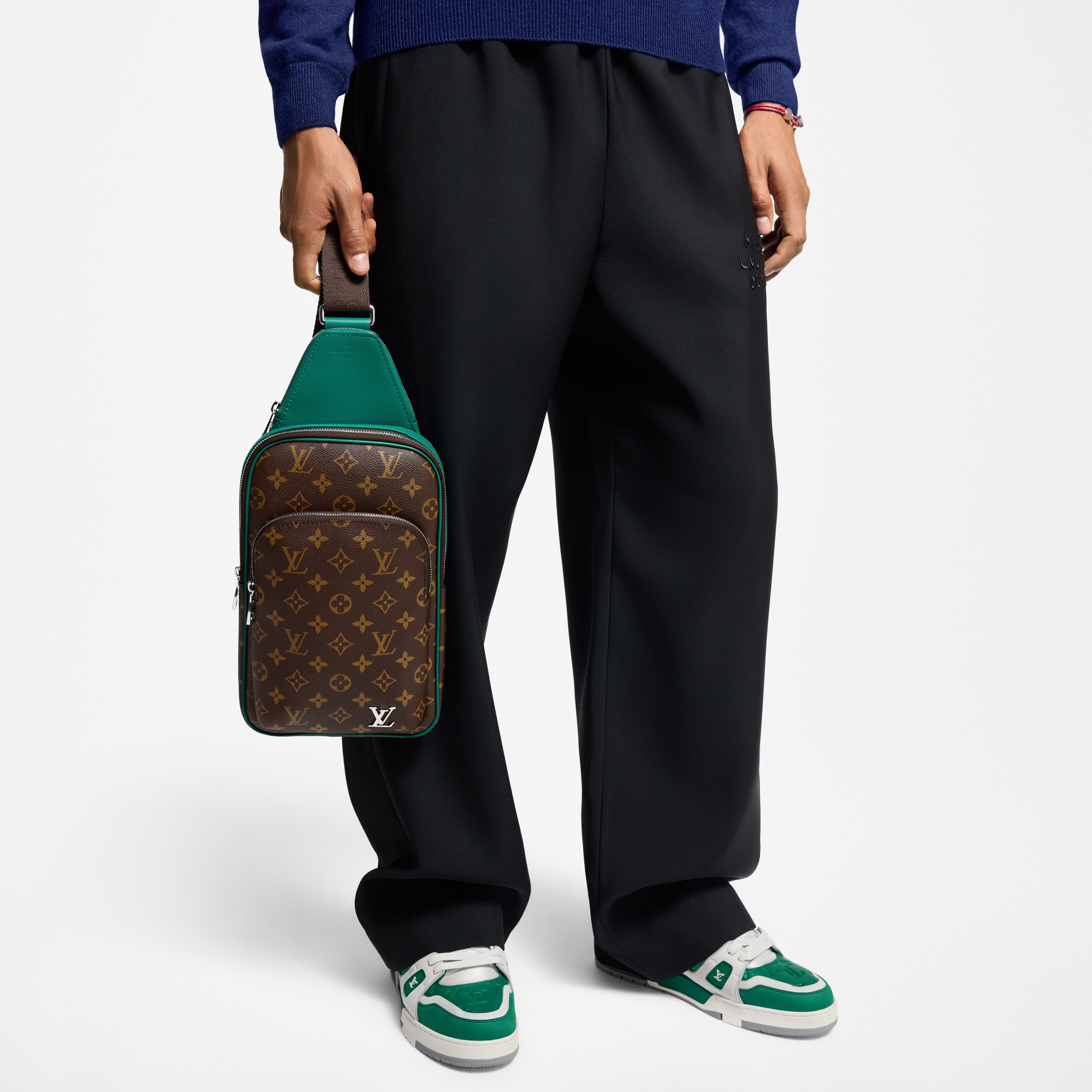Avenue Sling Bag Monogram Macassar Canvas Taschen und Kleinlederwaren Herren Taschen Neuheiten | LOUIS VUITTON (Zoom)