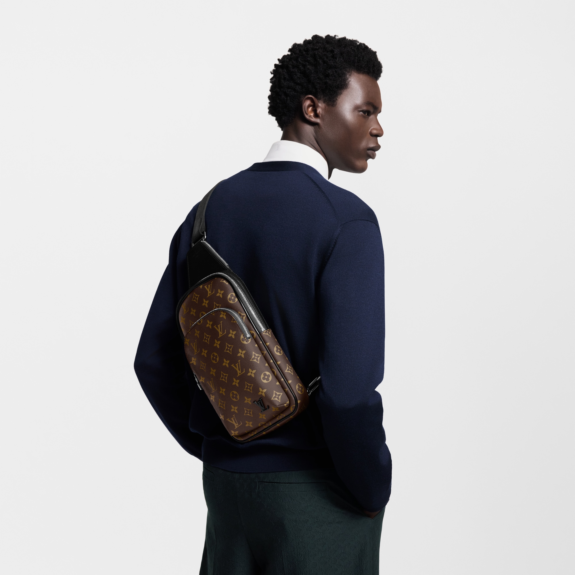 Avenue Sling Bag NM Monogram Macassar Canvas Herren Taschen Alle Kollektionen | LOUIS VUITTON (Zoom)
