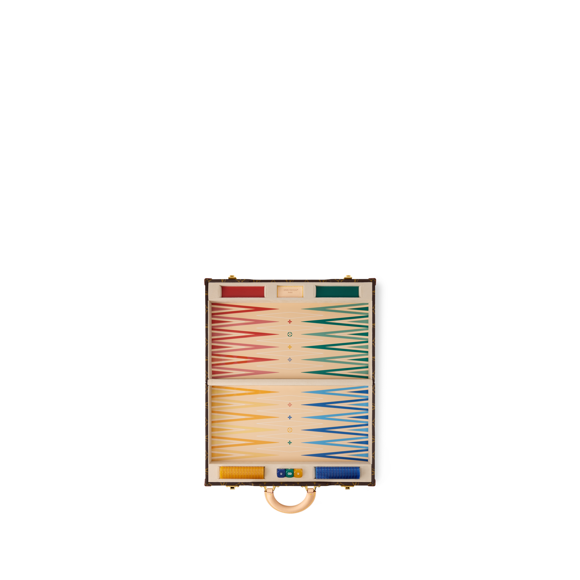 Backgammon Box Monogram Canvas Trunks, Reisen und Wohnen Trunks und Koffer Kleine Trunks | LOUIS VUITTON (Zoom)