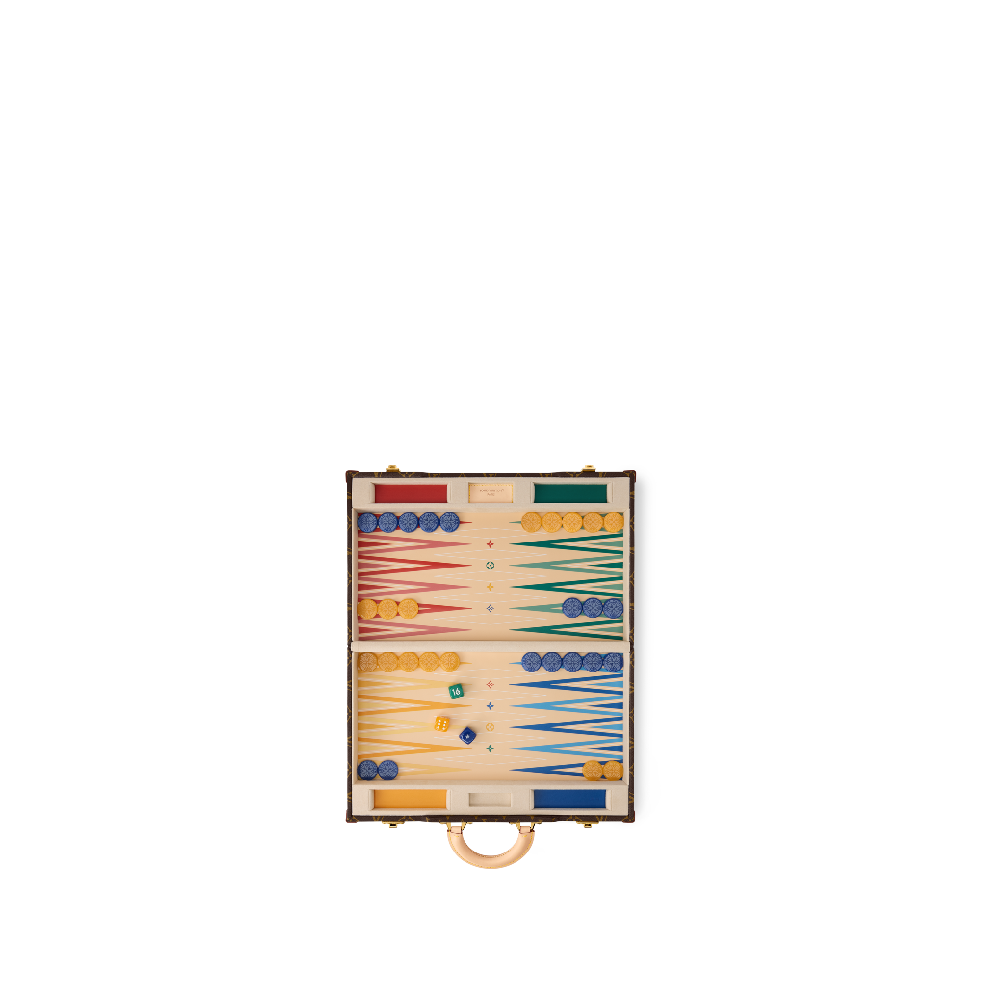 Backgammon Box Monogram Canvas Trunks, Reisen und Wohnen Trunks und Koffer Kleine Trunks | LOUIS VUITTON (Zoom)