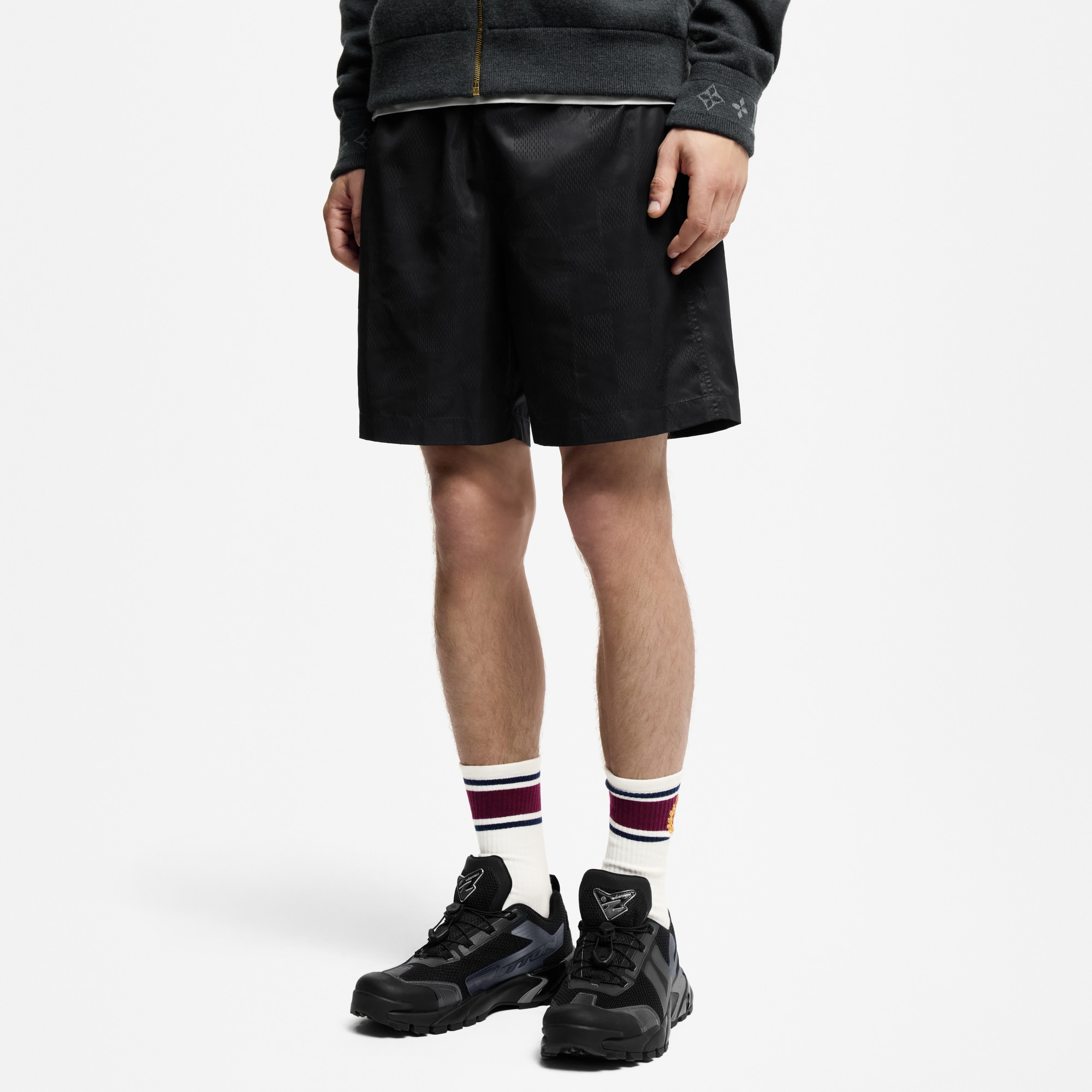 Badeshorts aus Nylon mit Damier-Motiv  Herren Ready to Wear Bademode | LOUIS VUITTON (Zoom)
