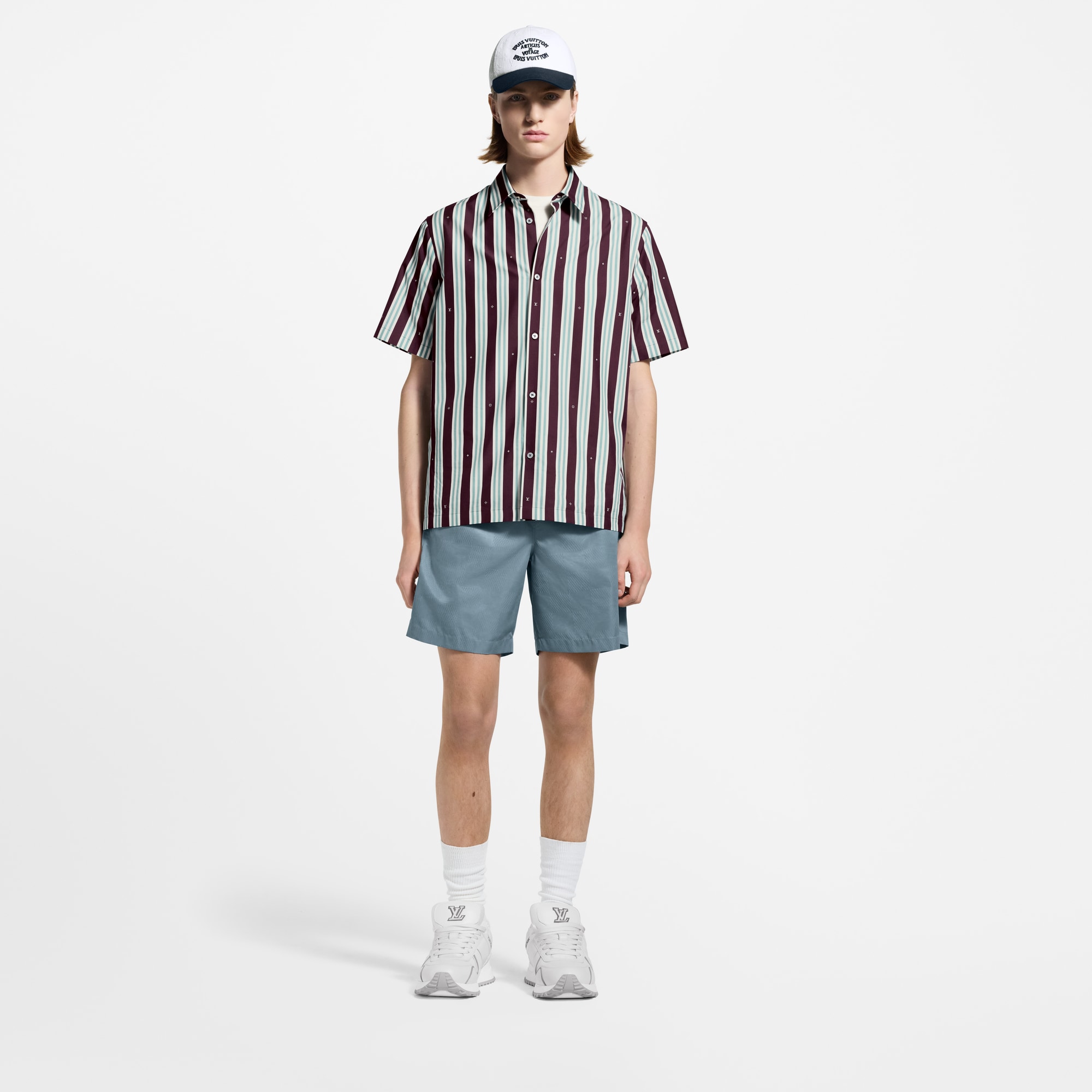 Badeshorts mit Damier-Motiv  Herren Ready to Wear Bademode | LOUIS VUITTON (Zoom)