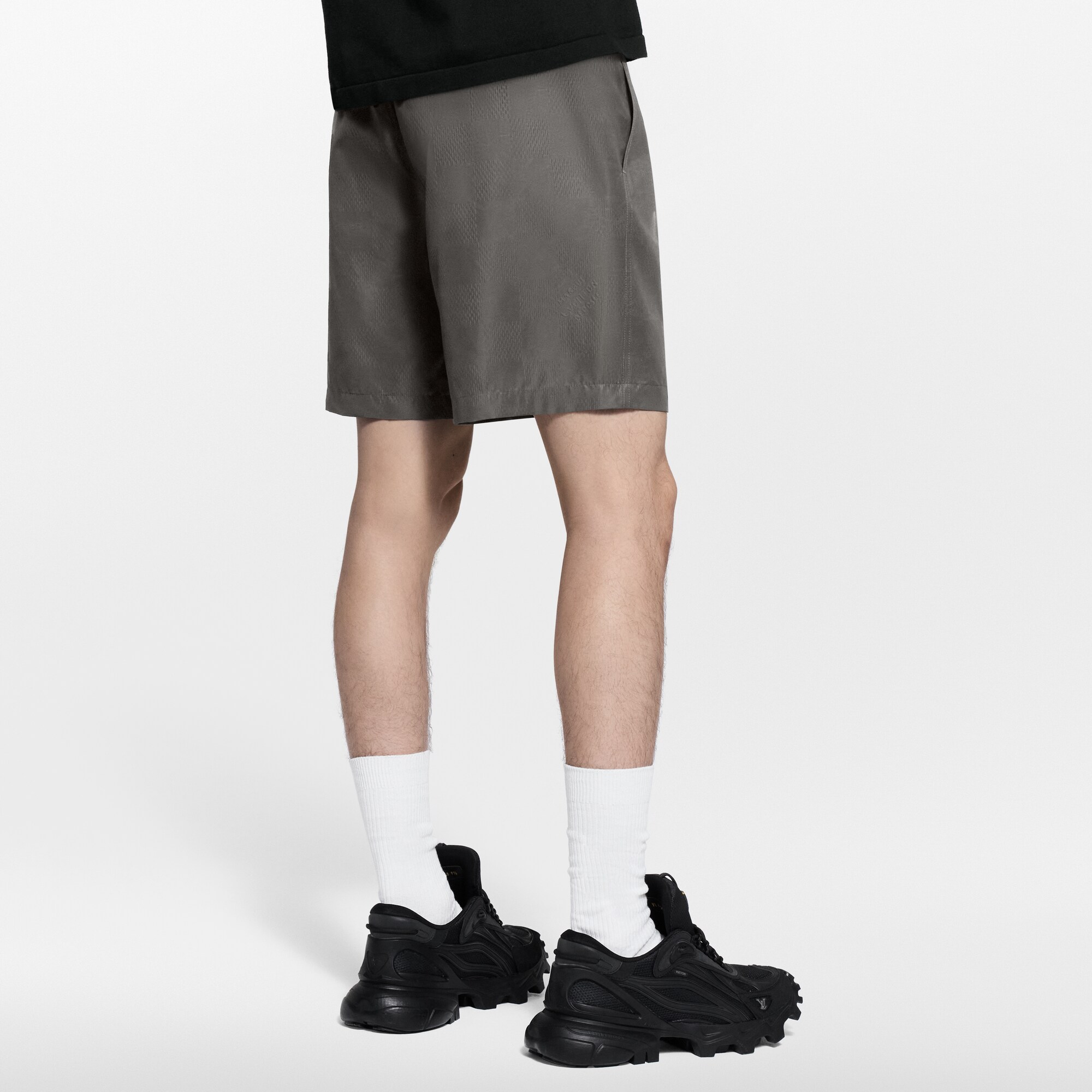 Badeshorts mit Damier-Motiv  Herren Ready to Wear Bademode | LOUIS VUITTON (Zoom)
