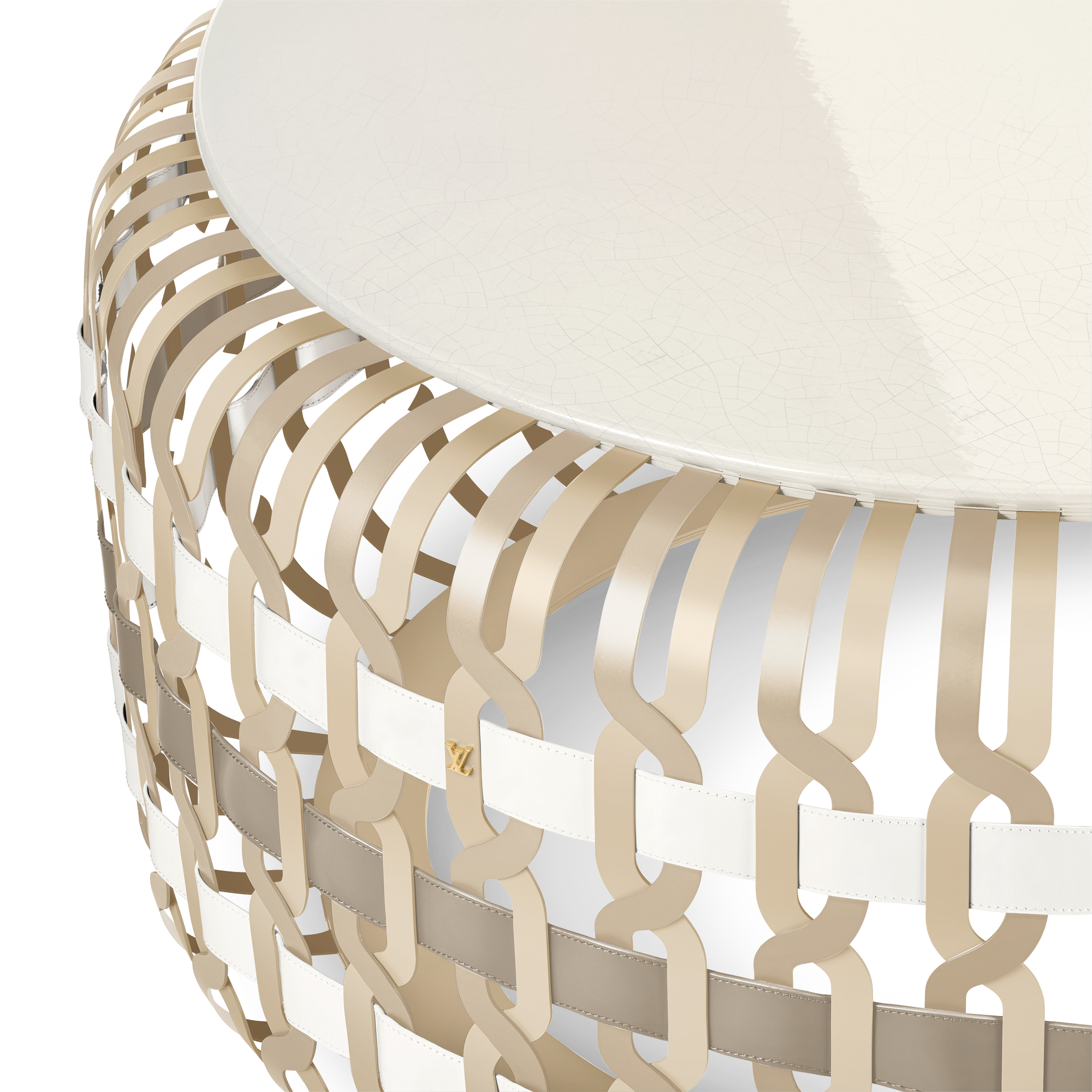 Basket Coffee Tisch von Zanellato / Bortotto  Trunks, Reisen und Wohnen Wohnen und Art of Dining Designmöbel | LOUIS VUITTON (Zoom)