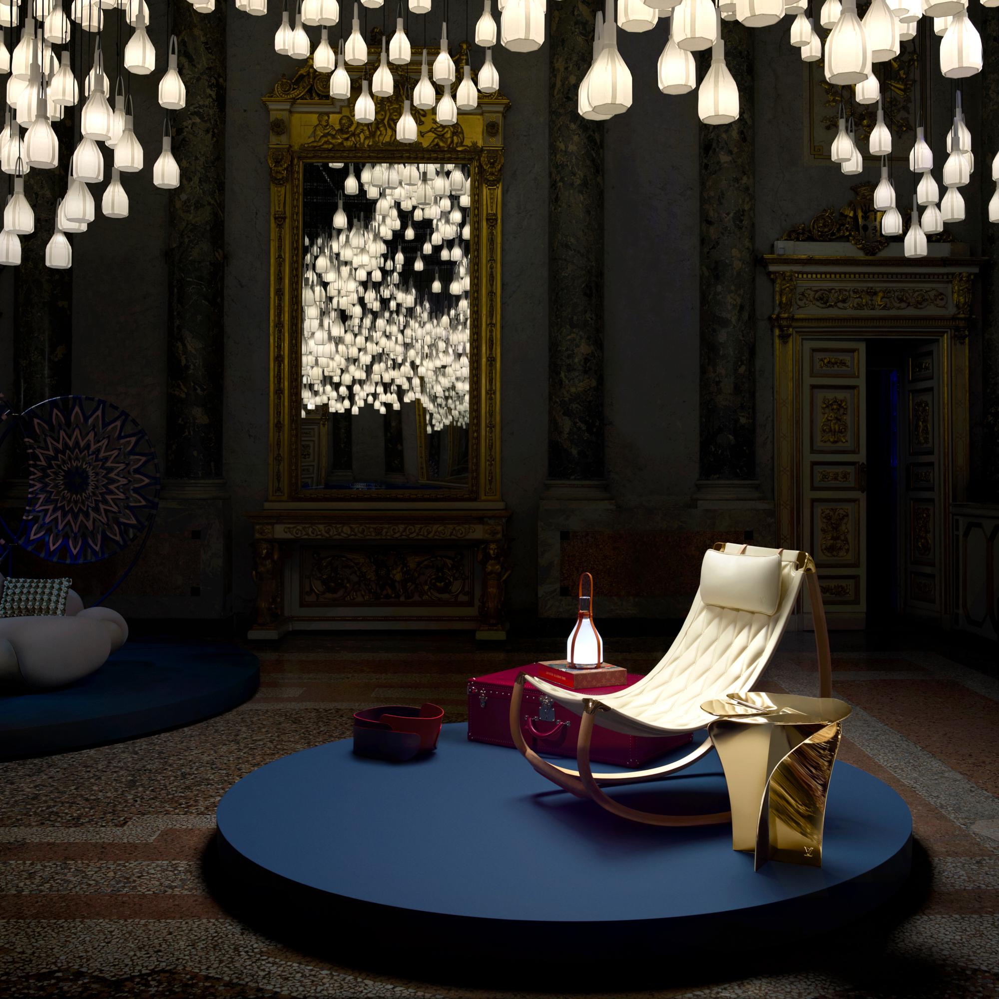 Bell Lamp von Edward Barber & Jay Osgerby Leder & andere Materialien Neuheiten Holiday Geschenkideen für Sie | LOUIS VUITTON (Zoom)