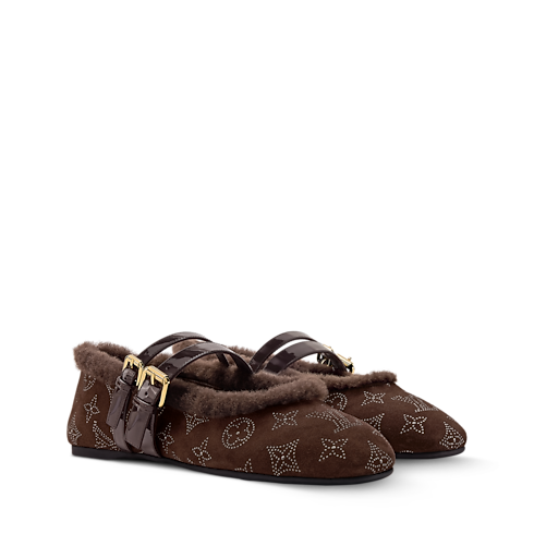Bella Mary Jane Ballerina Damen Schuhe Ballerinas | LOUIS VUITTON (Zoom)