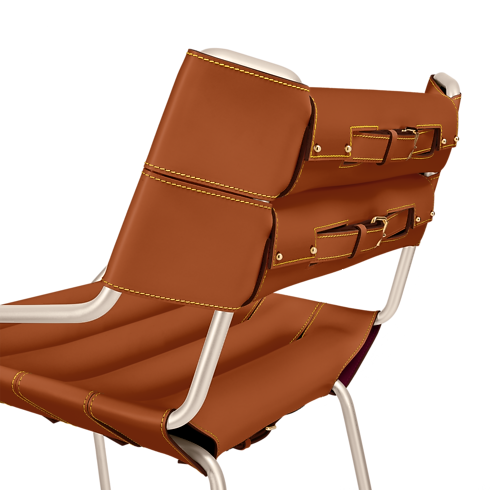 Belt Bar Stool von Atelier Oï Trunks, Reisen und Wohnen Wohnen und Art of Dining Designmöbel | LOUIS VUITTON (Zoom)