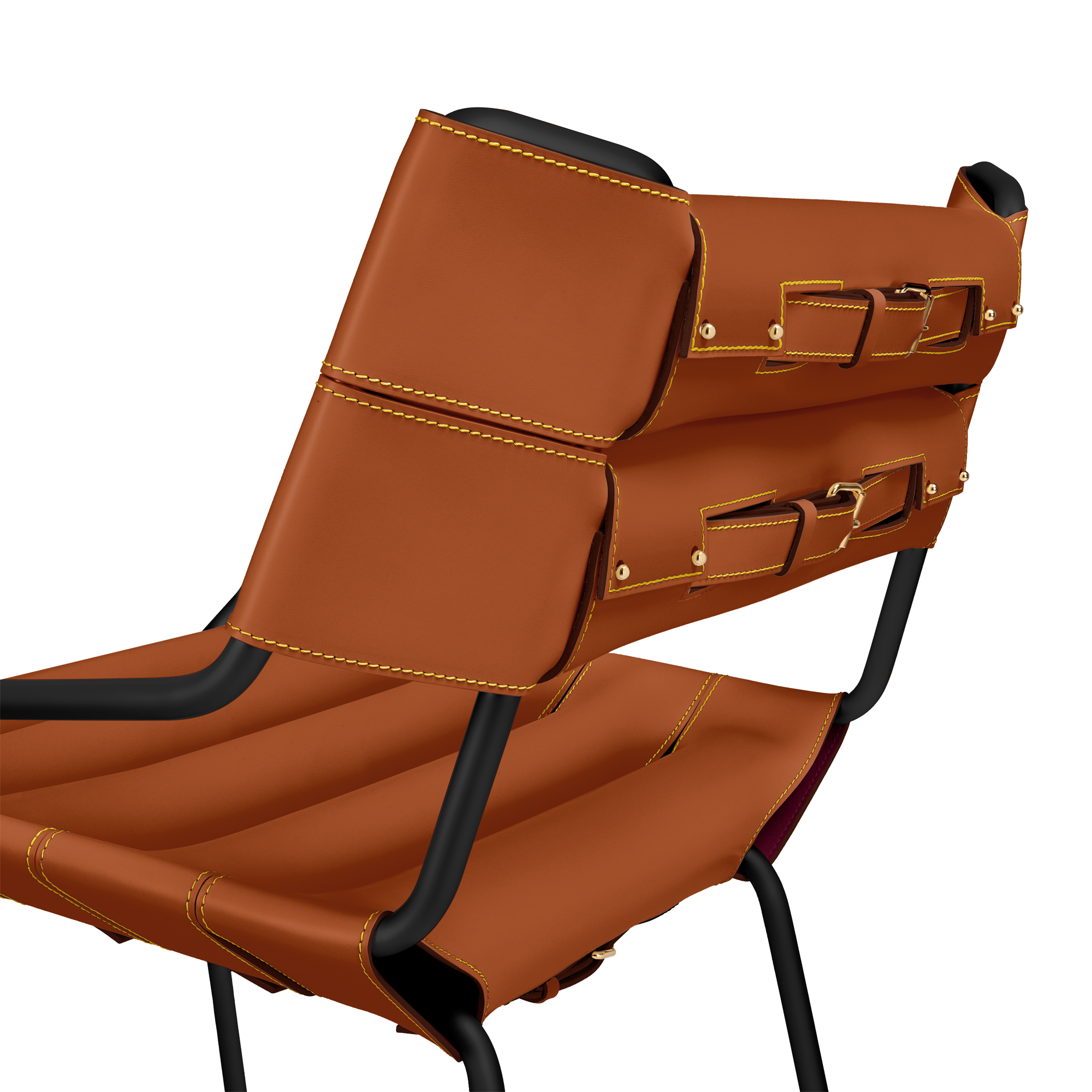 Belt Bar Stool von Atelier Oï  Trunks, Reisen und Wohnen Wohnen und Art of Dining Designmöbel | LOUIS VUITTON (Zoom)