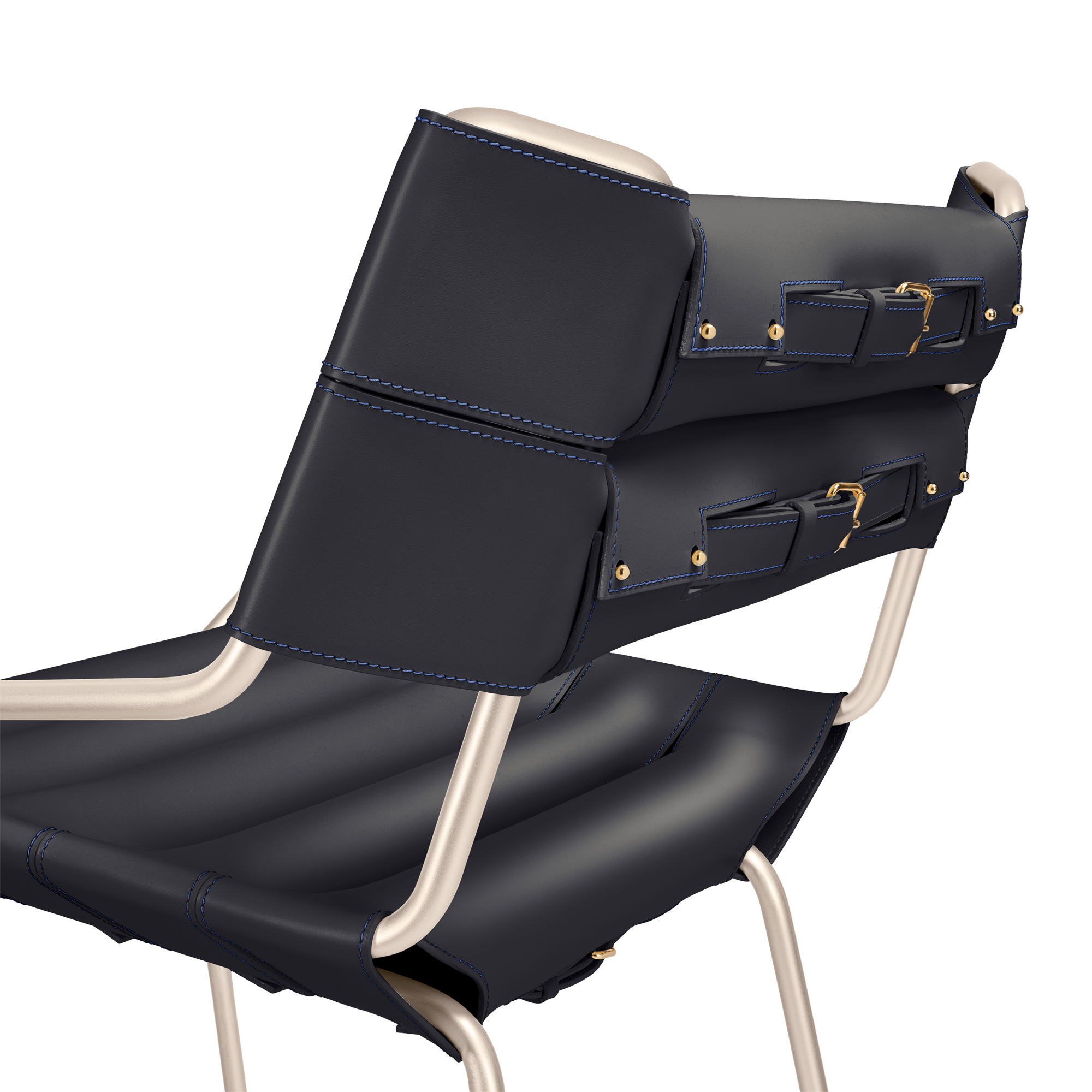Belt Bar Stool von Atelier Oï  Trunks, Reisen und Wohnen Wohnen und Art of Dining Designmöbel | LOUIS VUITTON (Zoom)