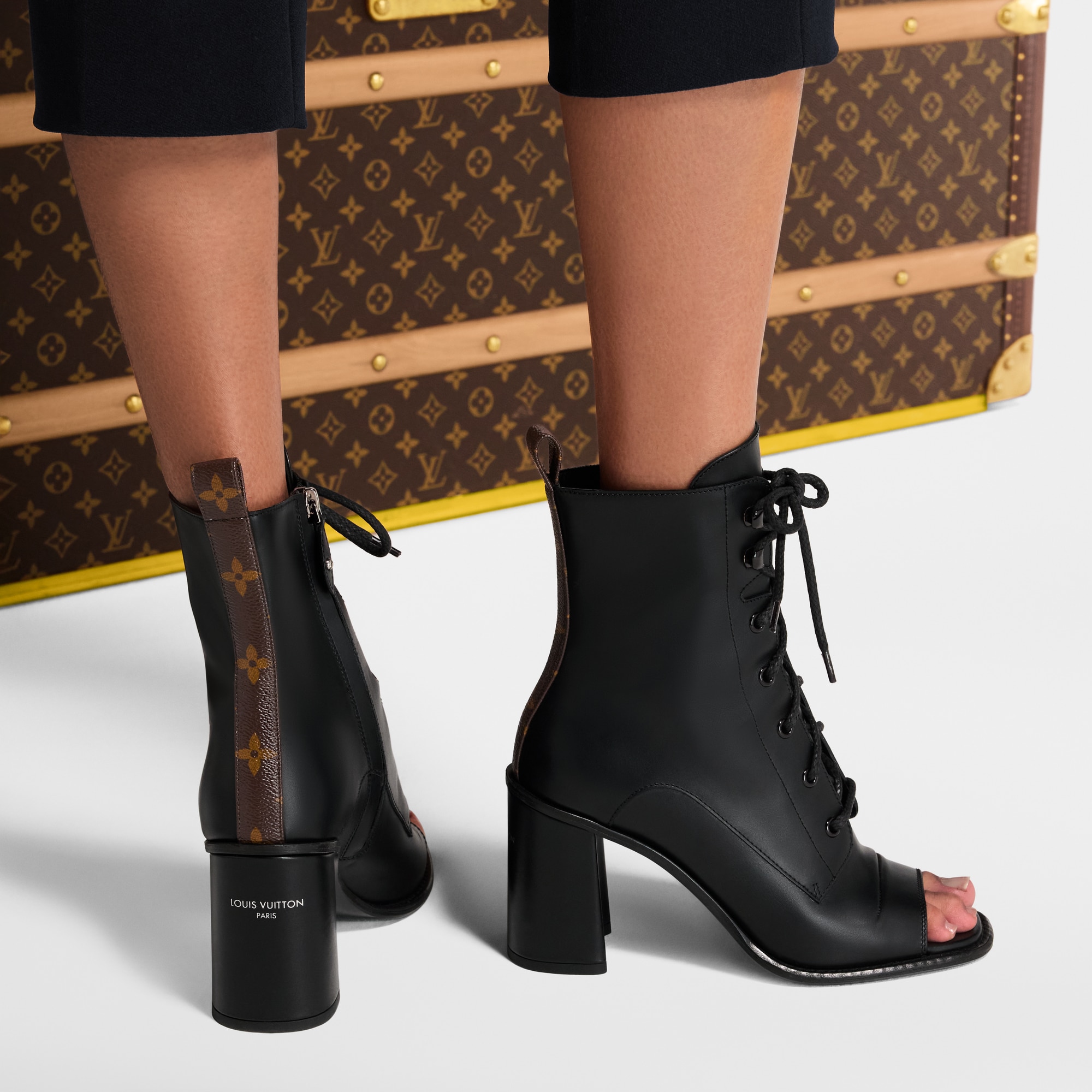 Berlin Open Toe Ankle Boot  in Damen