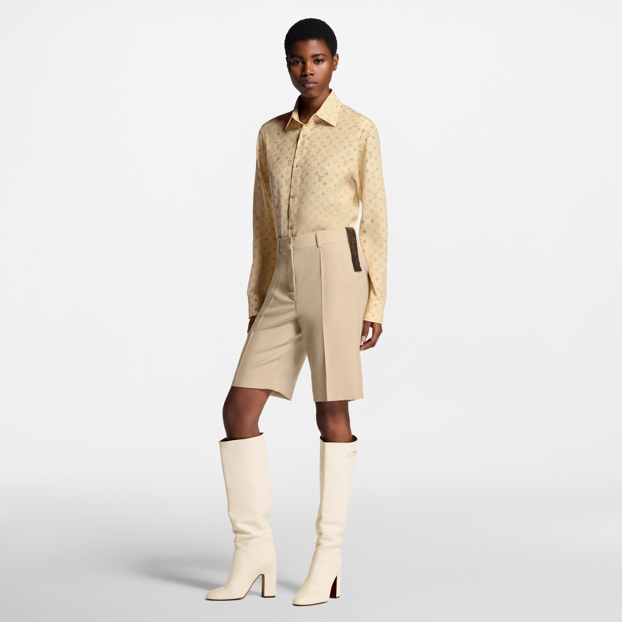 Bermudas im Maßkonfektions-Stil  Damen Ready to Wear Röcke und Shorts | LOUIS VUITTON (Zoom)