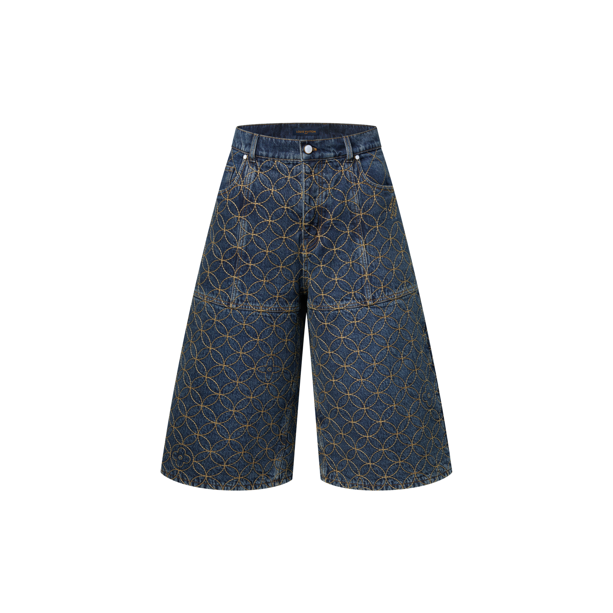 Bestickte Shorts im Workwear-Stil  Herren Ready to Wear Denim | LOUIS VUITTON (Zoom)