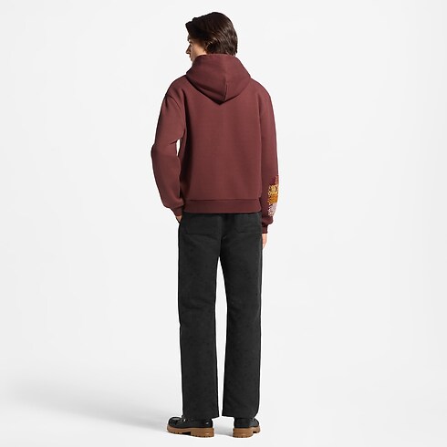 Bestickter Hoodie mit Reißverschluss ambiance view