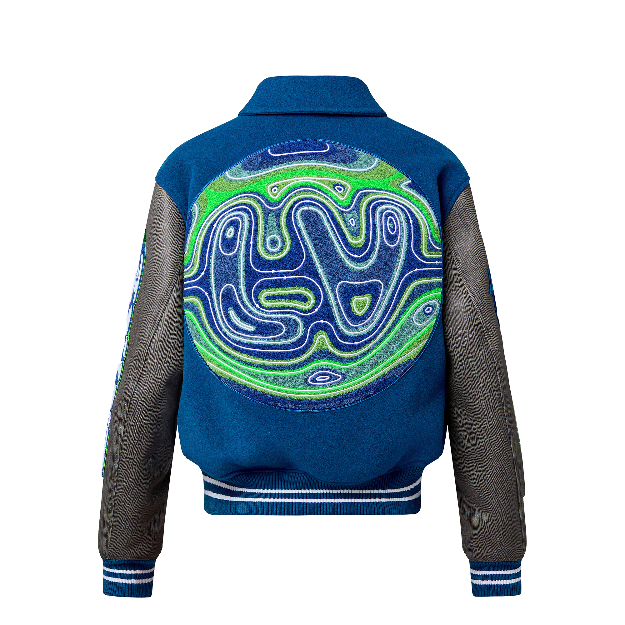Bestickter Varsity Blouson  Herren Ready to Wear Jacken und Mäntel | LOUIS VUITTON (Zoom)